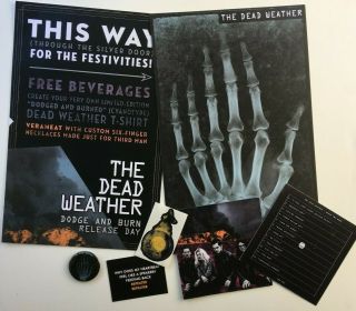 The Dead Weather Promo Magnet Posters Sticker Third Man Records Jack White Kills