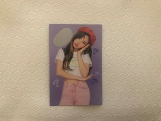 Twice - 5th Mini Album What Is Love? Nayeon Scratch Off Photo Card