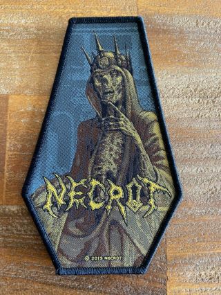 Necrot Woven Patch - Undergang Tomb Mold Blood Incantation Bolt Thrower Vader