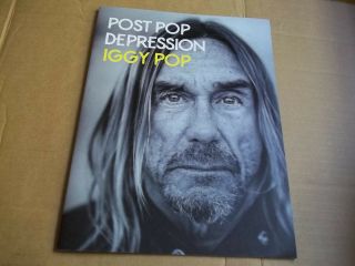 Iggy Pop - Post Pop Depression Press Book (no Cd) Nm