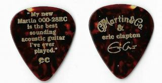 Eric Clapton Martin & Co Promo Guitar Pick