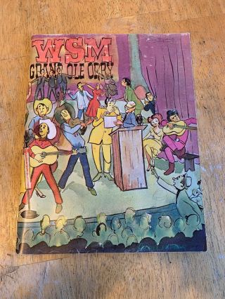 1966 Grand Ole Opry Wsm Picture - History Book Volume 3,  1st Edition.  Many Artists