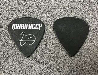 Uriah Heep Mick Box 2015 Haus Tour Guitar Pick