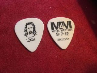 Anthrax Metal Masters Mm4 Frank Bello Authentic Guitar Pick