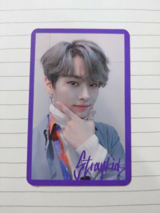 Stray Kids Lee Know/minho Official Photocard Clé 1 Miroh