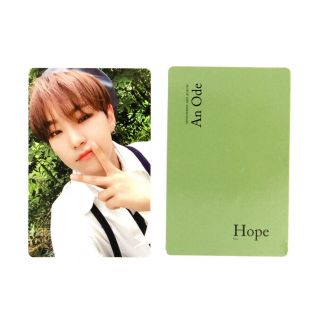 [seventeen] An Ode 독 : Fear Official Photocard / Hope Ver.  A - 1.  Hoshi