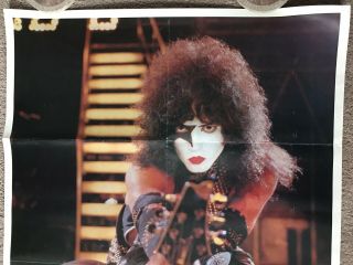 1977 KISS PAUL STANLEY ALIVE II ORDER FORM POSTER - AUCOIN 2