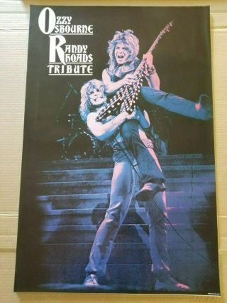 Ozzy Osbourne/randy Rhoads Tribute Poster 36 " X24 "