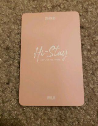 STRAY KIDS Woojin Hi Stay Lucky Box PC Miroh PINK Version 2