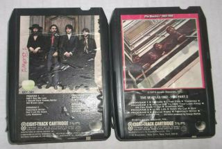 Vintage Beatles 8 Track Tapes 2 Of Hey Jude And 1962 1966 Part 2
