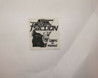 The Faction Vinyl - Paper Sticker1980 