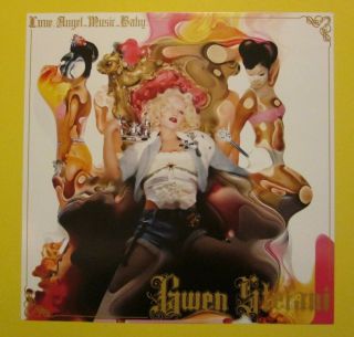 Gwen Stefani Love Angel Music Baby Promo Poster Flat No Doubt