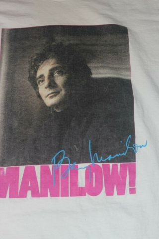 Vintage T Shirt,  Barry Manilow,  Xl