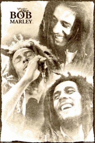 Bob Marley Soulful 22x34 Music Reggae Poster