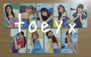 Twice Twicezine In Jeju Official Photocard / Mini Poster Nayeon Momo Sana Mina