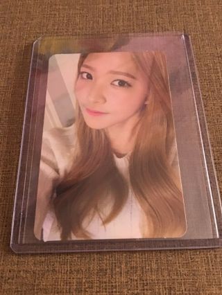 Red Velvet Yeri Ice Cream Cake Photocard Official