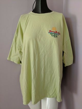 Jimmy Buffett & The Coral Reefer Band 2012 Lounging At The Lagoon T Shirt Xxl