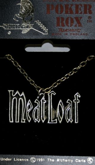 Poker Rox Meat Loaf Necklace Pp273