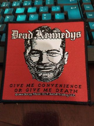 Dead Kennedys " Give Me Convenience Or Give Me Death " Official Patch