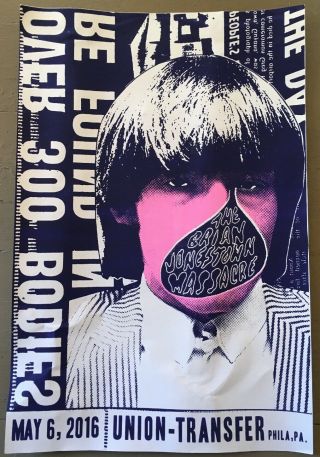 The Brian Jonestown Massacre - Poster - Brian Jones - Psychedelic - Andy Warhol