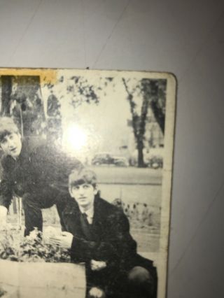 1964 T.  C.  G.  ThE Beatles Signed Trading Card 1st Series No.  22 Paul McCartney 4