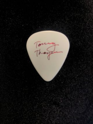 KISS Red Foil Signed Rare Alive 35 Tour Tommy Thayer Autograph Guitar Pick Bass 2
