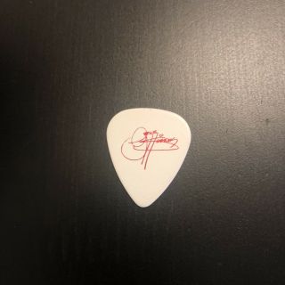 KISS Red Foil Signed Rare Alive 35 Tour Tommy Thayer Autograph Guitar Pick Bass 5
