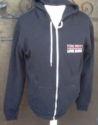 Tom Petty And The Heartbreakers Hoodie Jacket From 2014 L Large