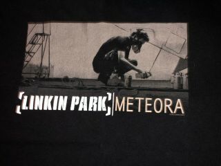 Linkin Park Meteora 2004 Concert Tour T Shirt Large