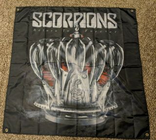 Scorpions Tapestry - Fabric Cloth Poster Flag Banner 4 