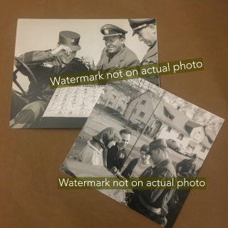 2 Rare Elvis Photos - Army Snapshots - - Taken While In Military - Wow