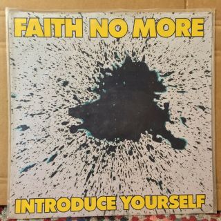 Faith No More Introduce Yourself Poster Album Promo - Only Flat 12x12