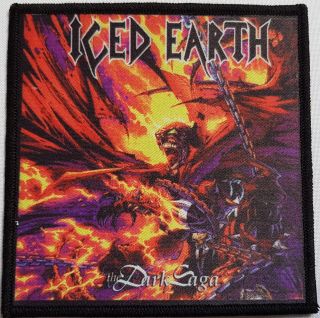 Iced Earth – The Dark Saga - Printed Patch -