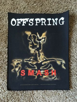 Rare The Offspring " Smash " Back Patch