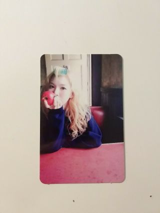 Red Velvet Ice Cream Cake Wendy Photocard