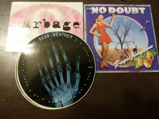 Band Stickers. ,  No Doubt,  Garbage Promo,  The Dead Weather Promo