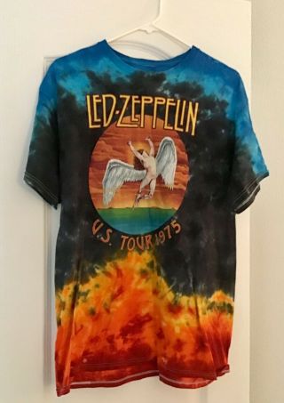 Led Zeppelin Tie - Dye T - Shirt - Men’s Large