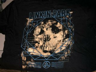 Linkin Park A Thousand Suns World Concert Tour 2010 2011 T Shirt Xlarge