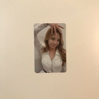 Snsd Girls Generation Hyoyeon Mr.  Taxi Official Photocard