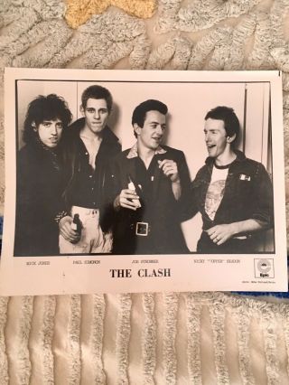 The Clash 8x10 Promo Photo