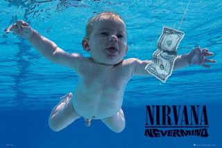 Nirvana Nevermind Poster - 24 X 36 Shrink Wrapped - Classic Alt Cobain 33514