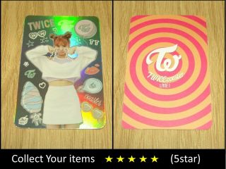 Twice 3rd Mini Album Coaster Lane1 Tt Holo Momo Official Photo Card