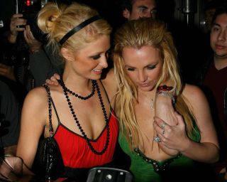 Britney Spears Paris Hilton 8x10 Celebrity Photo Picture Hot Sexy Candid 21