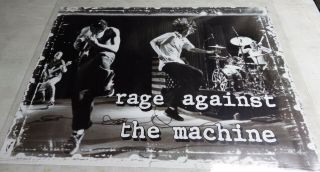 Rage Against The Machine 2000 Band Poster 24 X 33.  5 Published By Pyramid England