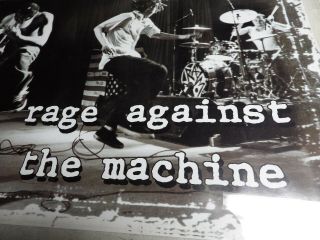 Rage Against the Machine 2000 Band Poster 24 X 33.  5 Published by Pyramid England 4