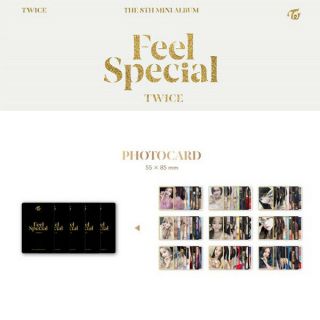 Twice - 8th Mini Album Feel Special Photo Card Tzuyu Mina Sana Momo Nayeon Jihyo
