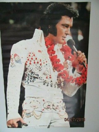Elvis Presley Las Vegas 23 X 35 " Poster King Of Rock N 