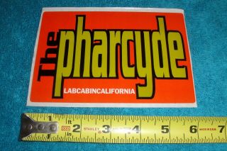 Pharcyde Promo Sticker For Labcabincalifornia Cd/12 " Lp/the/diamond D/j Dilla/us