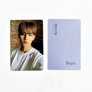 [seventeen] An Ode 독 : Fear Official Photocard / Begin Ver.  A - 1.  Mingyu