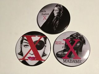 Madonna X Pinback Button